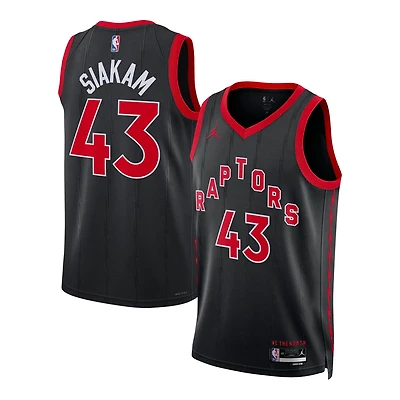 Unisex Jordan Brand Pascal Siakam Toronto Raptors Swingman Jersey - Statement Edition