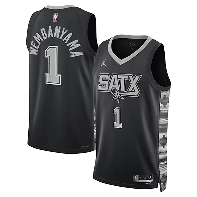 Unisex Jordan Brand Victor Wembanyama San Antonio Spurs Swingman Jersey - Statement Edition