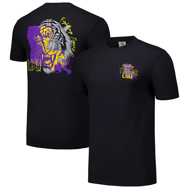 Unisex LSU Tigers Hyper Local Two Tone Mascot State T-Shirt