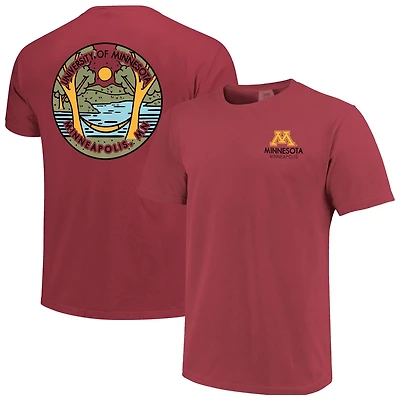 Unisex Minnesota Golden Gophers Scenic Comfort Colors T-Shirt