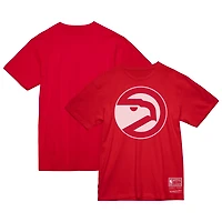 Unisex Mitchell  Ness Atlanta Hawks Hardwood Classics MVP Throwback Logo T-Shirt