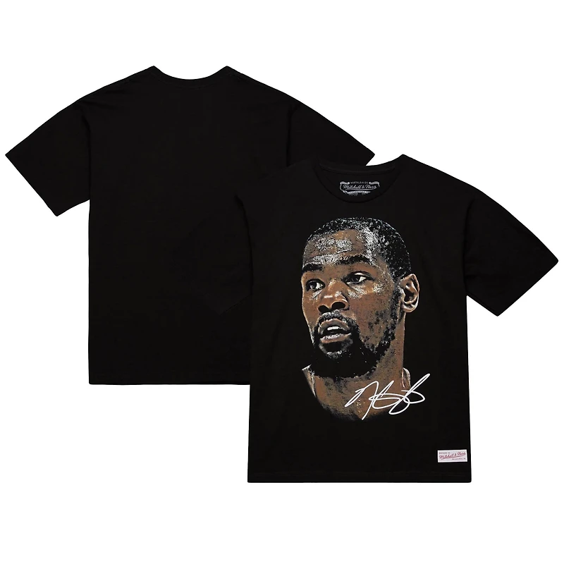 Unisex Mitchell  Ness Kevin Durant NBA Real Big Face Player T-Shirt