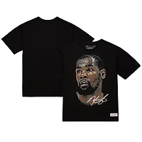 Unisex Mitchell  Ness Kevin Durant NBA Real Big Face Player T-Shirt