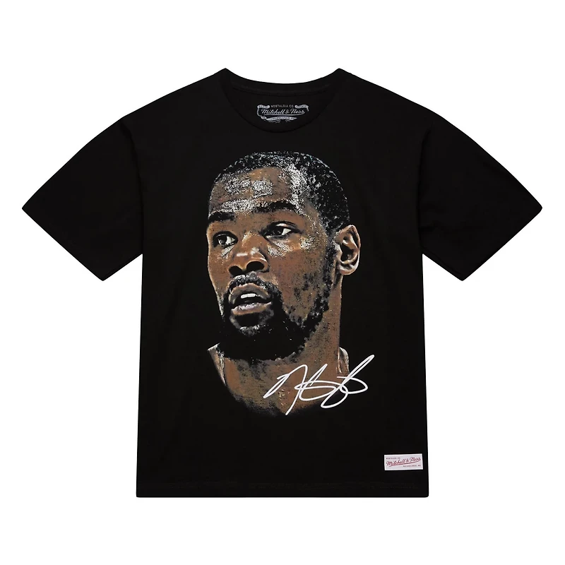 Unisex Mitchell  Ness Kevin Durant NBA Real Big Face Player T-Shirt