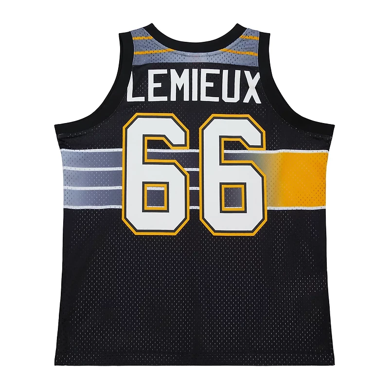Unisex Mitchell Ness Mario Lemieux Pittsburgh Penguins Maxxed Out Fashion Basketball Jersey