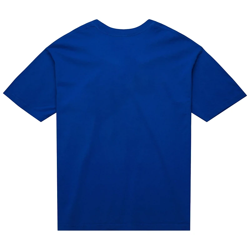 Unisex Mitchell Ness New York Knicks Hardwood Classics MVP Logo T-Shirt