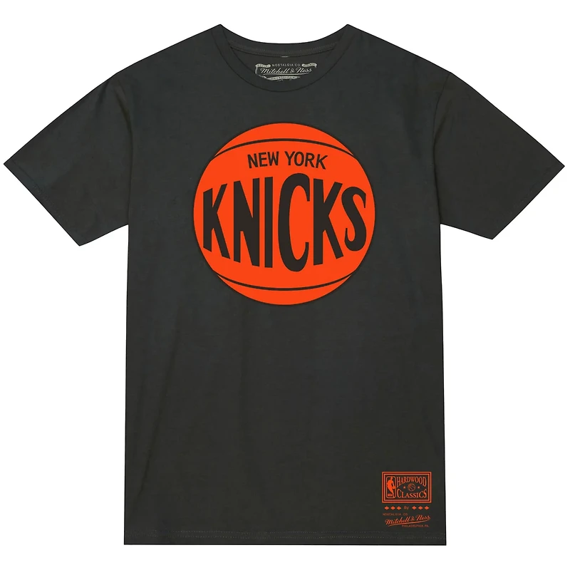 Unisex Mitchell Ness New York Knicks Hardwood Classics MVP Logo T-Shirt