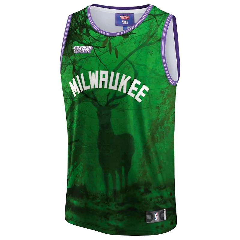 Unisex NBA  KidSuper Studios by Fanatics Milwaukee Bucks Hometown Jersey