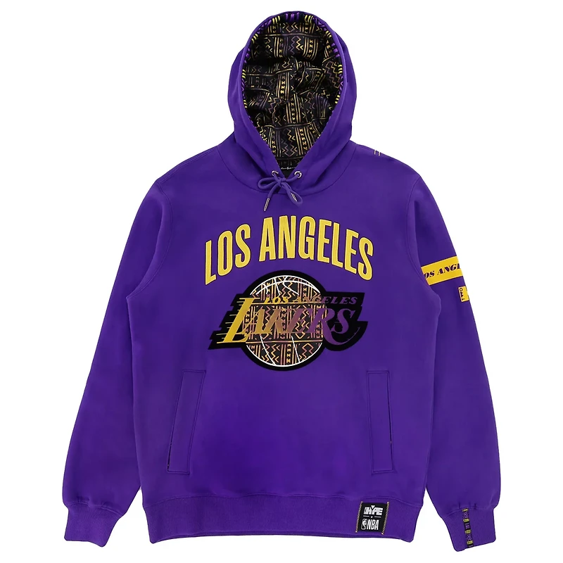 Unisex NBA x Two Hype Los Angeles Lakers Culture  Hoops Heavyweight Pullover Hoodie