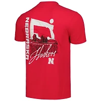 Unisex Nebraska Huskers Hyper Local Farming Flag Skyline T-Shirt