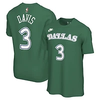 Unisex Nike Anthony Davis Dallas Mavericks Name  Number T-Shirt - Classic Edition