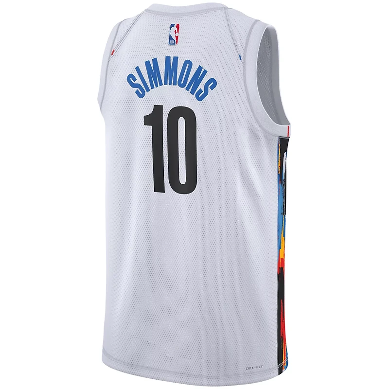 Unisex Nike Ben Simmons Brooklyn Nets 2022/23 Swingman Jersey - City Edition
