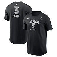 Unisex Nike Candace Parker Las Vegas Aces Explorer Edition Name  Number T-Shirt