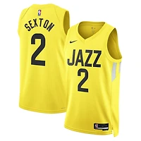 Unisex Nike Collin Sexton Utah Jazz Swingman Jersey - Icon Edition