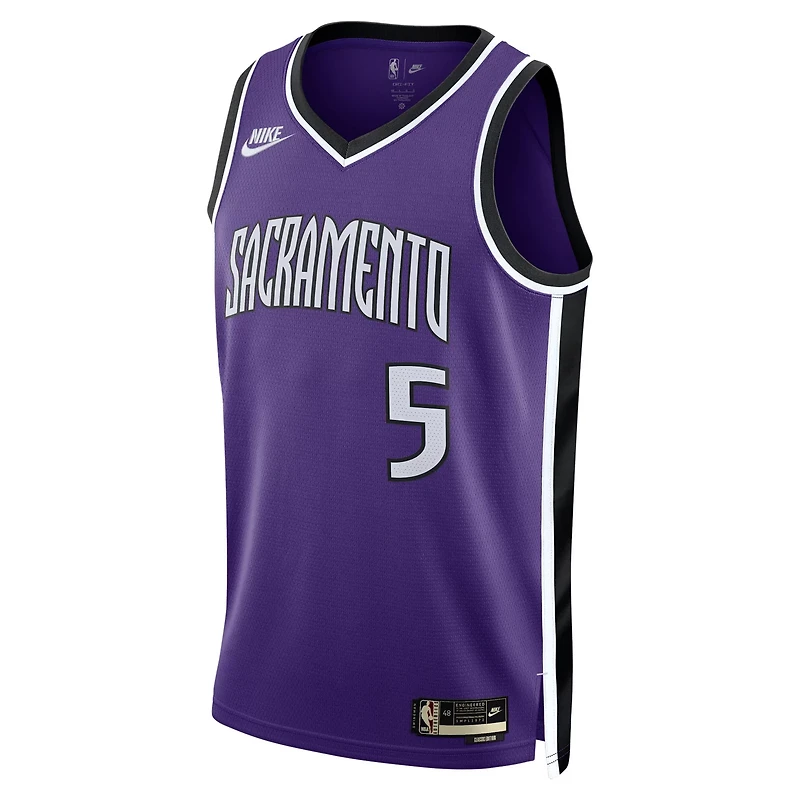 Unisex Nike De'Aaron Fox Sacramento Kings 2024 25 Swingman Jersey - Classic Edition