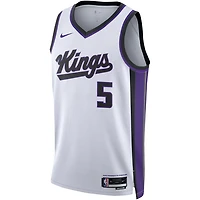 Unisex Nike De'Aaron Fox Sacramento Kings Swingman Jersey - Association Edition