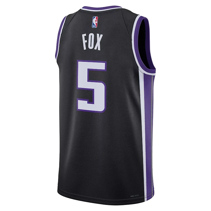 Unisex Nike De'Aaron Fox Sacramento Kings Swingman Jersey