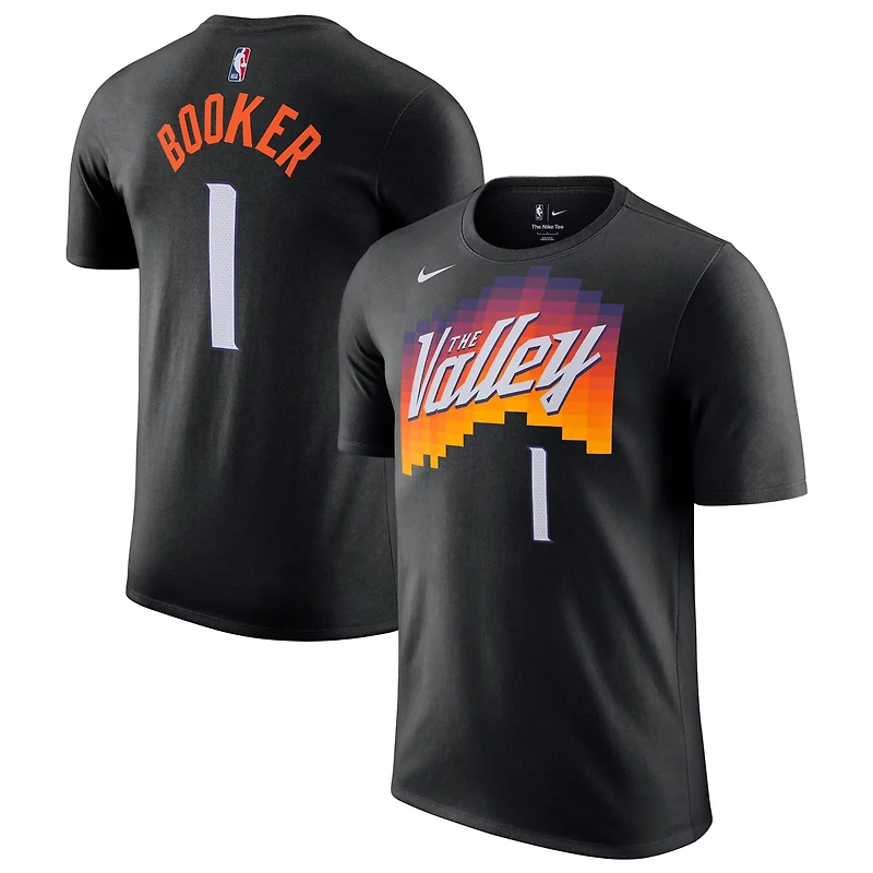 Unisex Nike Devin Booker Phoenix Suns 2025 26 City Edition Name Number T-Shirt