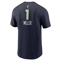 Unisex Nike Diamond Miller Minnesota Lynx Explorer Edition Name  Number T-Shirt