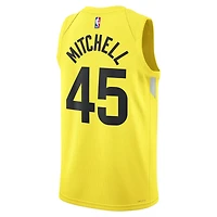 Unisex Nike Donovan Mitchell Utah Jazz Swingman Jersey - Icon Edition