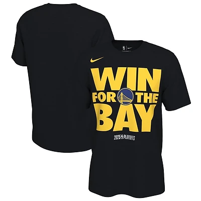 Unisex Nike Golden State Warriors 2025 NBA Playoffs On-Court Mantra T-Shirt
