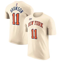 Unisex Nike Jalen Brunson New York Knicks 2025 26 City Edition Name  Number T-Shirt