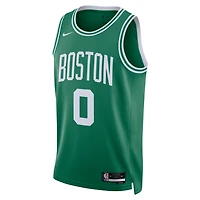 Unisex Nike Jayson Tatum Kelly Boston Celtics Swingman Jersey - Icon Edition