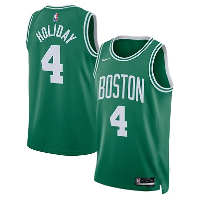 Unisex Nike Jrue Holiday Kelly Boston Celtics Swingman Jersey - Icon Edition