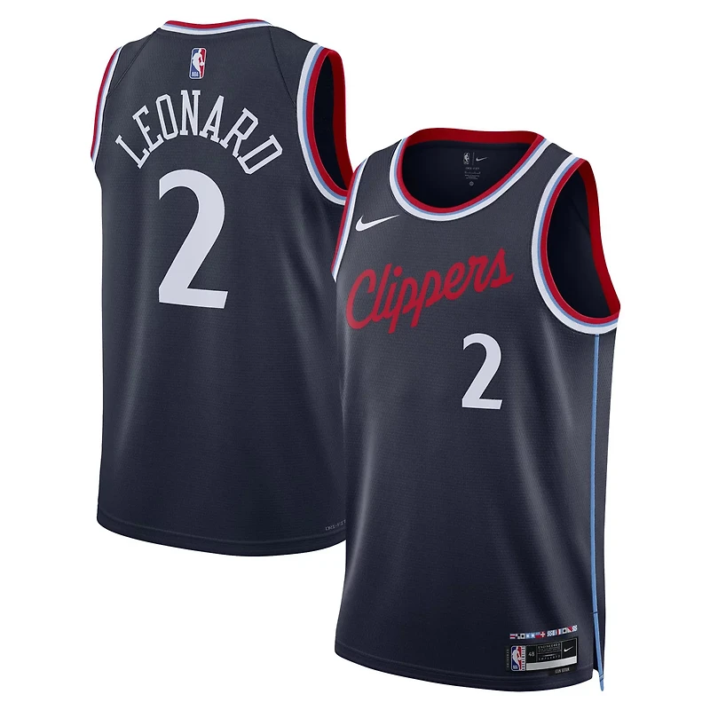 Unisex Nike Kawhi Leonard LA Clippers 2024 25 Swingman Jersey - Icon Edition