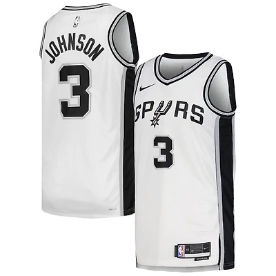 Unisex Nike Keldon Johnson San Antonio Spurs Swingman Jersey - Association Edition