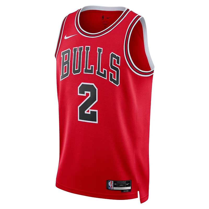 Unisex Nike Lonzo Ball Chicago Bulls Swingman Jersey - Icon Edition