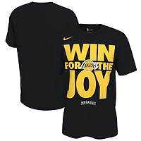 Unisex Nike Los Angeles Lakers 2025 NBA Playoffs On-Court Mantra T-Shirt