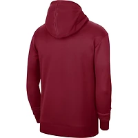 Unisex Nike Miami Heat 2023/24 Performance Spotlight On-Court Practice Pullover Hoodie