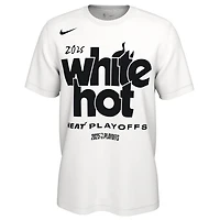Unisex Nike Miami Heat 2025 NBA Playoffs On-Court Mantra T-Shirt