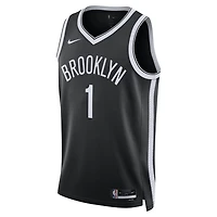 Unisex Nike Mikal Bridges Brooklyn Nets Swingman Jersey - Icon Edition