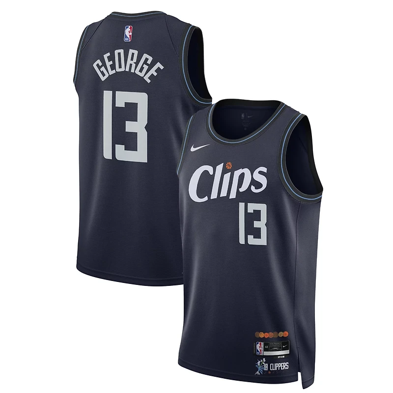 Unisex Nike Paul George LA Clippers 2023/24 Swingman Jersey - City Edition