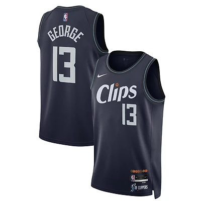 Unisex Nike Paul George LA Clippers 2023/24 Swingman Jersey - City Edition