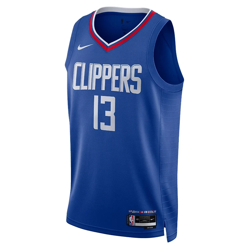 Unisex Nike Paul George LA Clippers Swingman Jersey - Icon Edition
