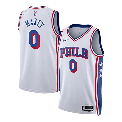 Unisex Nike Tyrese Maxey Philadelphia 76ers Swingman Jersey - Association Edition