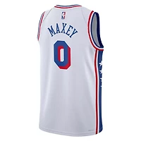 Unisex Nike Tyrese Maxey Philadelphia 76ers Swingman Jersey - Association Edition