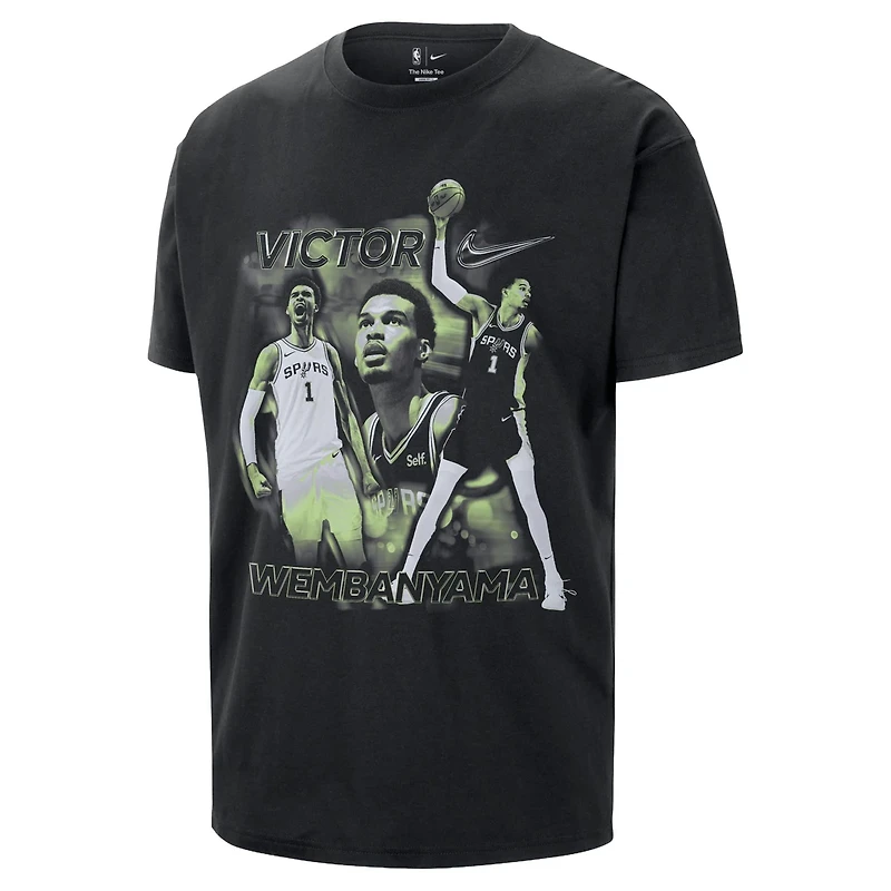 Unisex Nike Victor Wembanyama San Antonio Spurs Athlete T-Shirt