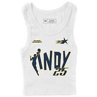 Unisex Playa Society 2025 WNBA All-Star Game Indy Cropped Ribbed Tank Top