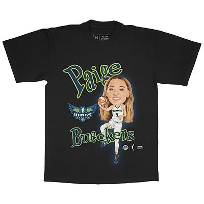 Unisex Playa Society Paige Bueckers Dallas Wings Sketch T-Shirt