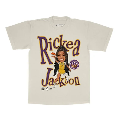 Unisex Playa Society Rickea Jackson Los Angeles Sparks Sketch T-Shirt
