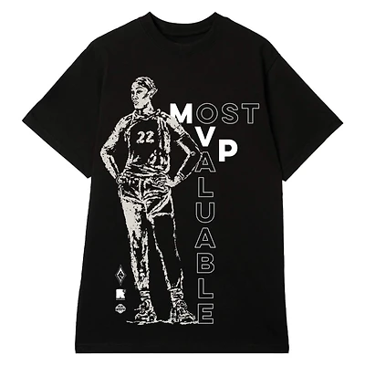 Unisex round21 A'ja Wilson Las Vegas Aces 2024 WNBA MVP A'Legend T-Shirt