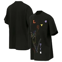 Unisex round21 Golden State Valkyries Love Pride Premium Heavyweight T-Shirt