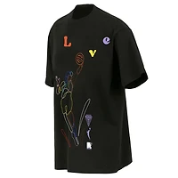 Unisex round21 Golden State Valkyries Love Pride Premium Heavyweight T-Shirt