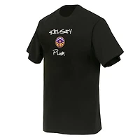 Unisex round21 Kelsey Los Angeles Sparks Boxy Signature Name  Number T-Shirt