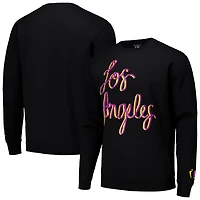 Unisex round21 Los Angeles Sparks City Pullover Crew Sweatshirt