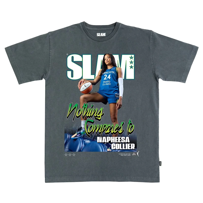 Unisex SLAM Napheesa Collier Minnesota Lynx Cover Collection T-Shirt
